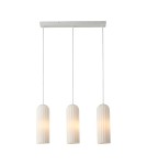 Pendant lamps on a strip - Nordlux Miella 3-Rail Pendant White 2412533001 - product 2