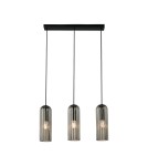 Pendant lamps on a strip - Nordlux Miella 3-Rail Pendant Smoked 2412533047 - product 2