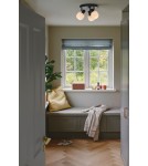 Nordlux Milford Mini 3-Rondel Lampa Sufitowa Czarny 2412606003