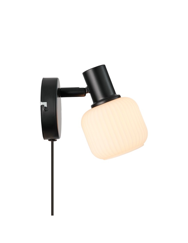 Nordlux Milford Mini Ścienna Czarny 2412631003