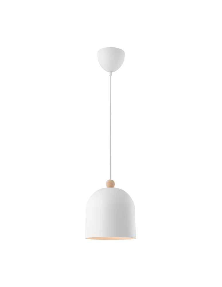 Scandinavian style pendant lamps - Nordlux Gaston Pendant White 2412653001 - product kolory-swiatla.pl 2