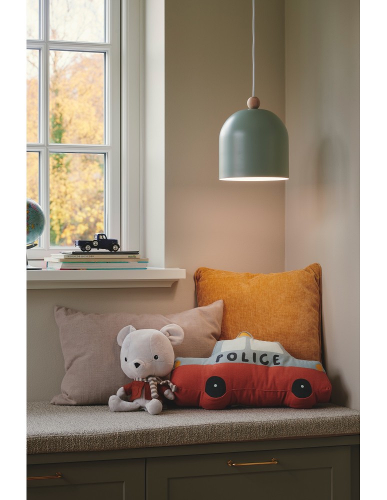 Scandinavian style pendant lamps - Nordlux Gaston Pendant Dusty green 2412653023 - product kolory-swiatla.pl 1