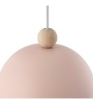 Scandinavian style pendant lamps - Nordlux Gaston Pendant Dusty rose 2412653057 - product 3