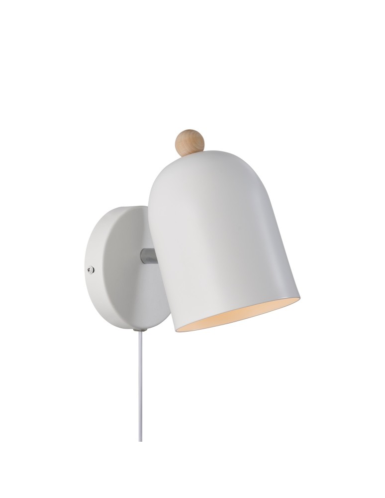 Scandinavian style wall lamps - Nordlux Gaston Wall light White 2412671001 - product kolory-swiatla.pl 2