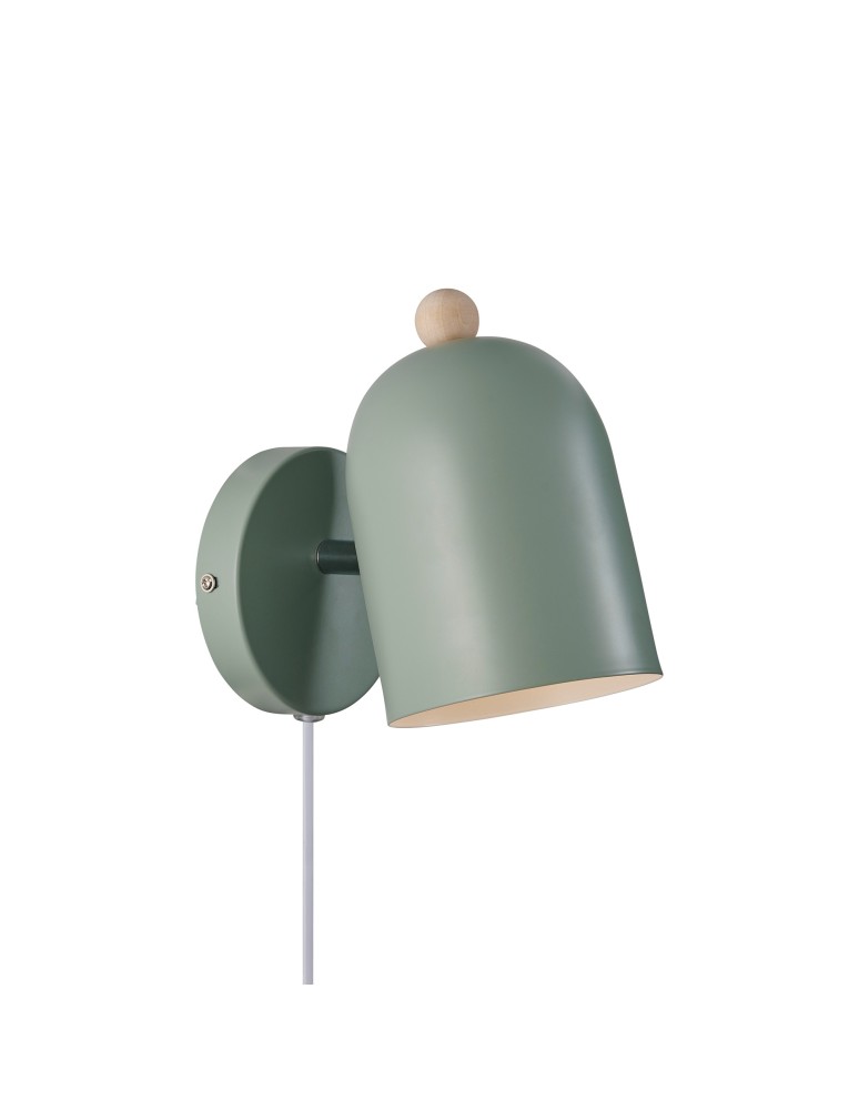 Scandinavian style wall lamps - Nordlux Gaston Wall light Dusty green 2412671023 - product kolory-swiatla.pl 2