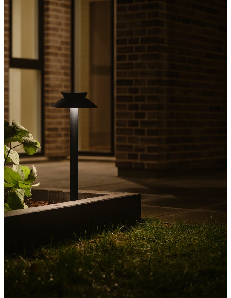 Nordlux Justina Solar Lampa Ogrodowa Czarny Ogrodowa/Zewnętrzna 2418098003