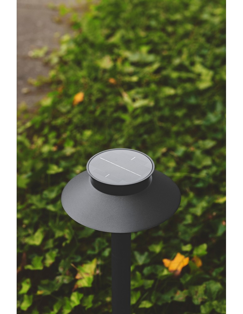 Nordlux Justina Solar Lampa Ogrodowa Czarny Ogrodowa/Zewnętrzna 2418098003