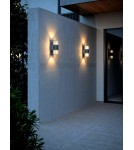 Outdoor wall lamps - Nordlux Aludra Double Wall light Seaside anthracite 2418121250 - product 2