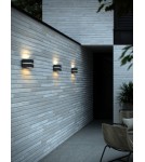 Nordlux Sibelis Ścienna Antracyt Ogrodowa/Zewnętrzna 2418311050