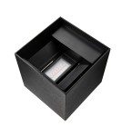 Outdoor wall lamps - Nordlux Milda kubi Wall light Black 2418331003 - product 5
