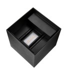 Outdoor wall lamps - Nordlux Milda kubi Wall light Black 2418331003 - product 6
