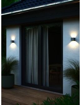 Nordlux Milda kubi Wall light Anthracite 2418331050
