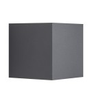 Outdoor wall lamps - Nordlux Milda kubi Wall light Anthracite 2418331050 - product 2