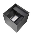 Outdoor wall lamps - Nordlux Milda kubi Wall light Anthracite 2418331050 - product 5