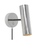Wall lamps for bedrooms - DFTP by Nordlux MIB 6 Wall light Chrome 61681033 - product 8