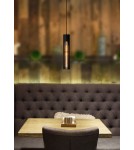 Pendant tube lamps - Lucide LIONEL Pendant 1xE27 black 73406/01/30 - product 11