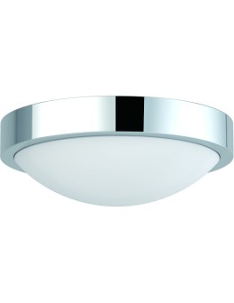 Azzardo COLETTE 2xE27 Ceiling White/Chrome IP44 AZ1311