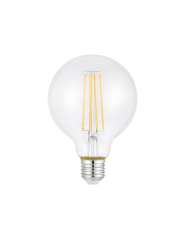 Markslojd CLASSIC Żarówka LED E27 Globe 95 Przezroczysty 6W Ściemniana 3-stopnie 109096