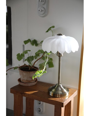Markslojd KURAGE Table 1L Antique Brass/White 109179