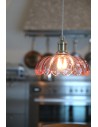 Markslojd KURAGE Pendant 1L Antique Brass/Pink 109178