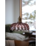 Markslojd KURAGE Pendant 1L Antique Brass/Pink 109178