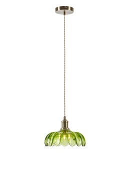 Markslojd KURAGE Pendant 1L Antique Brass/Green 109177 - product 2