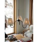 Markslojd VEYA Pendant 3L Black/Beige 109172