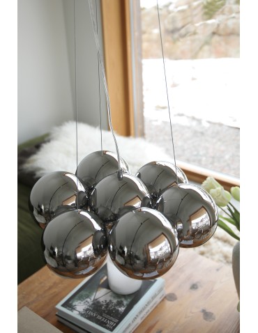 Markslojd CUPOLO Wisząca Round 7L Chrom 109167 - produkt 2