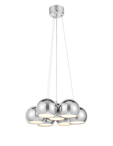 Markslojd CUPOLO Pendant Round 7L Chrome 109167