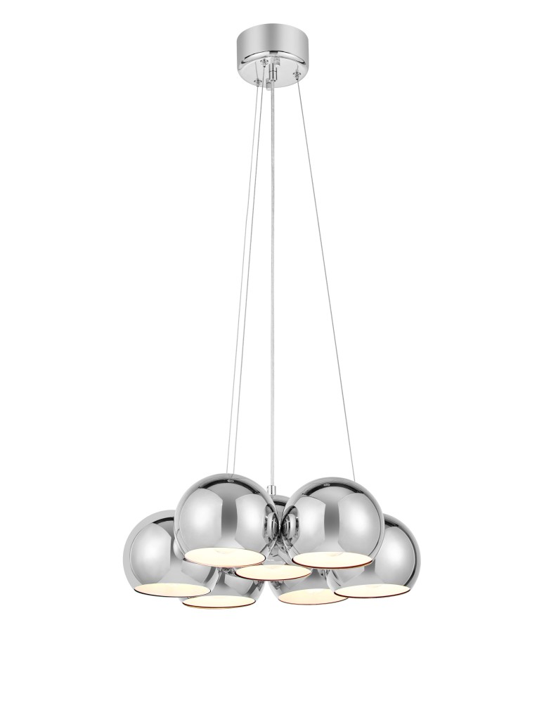 Markslojd CUPOLO Pendant Round 7L Chrome 109167