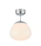 Markslojd RISE Ceiling 1L White/Chrome 109166
