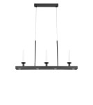 Markslojd DINING Wisząca 4L Czarny 109158