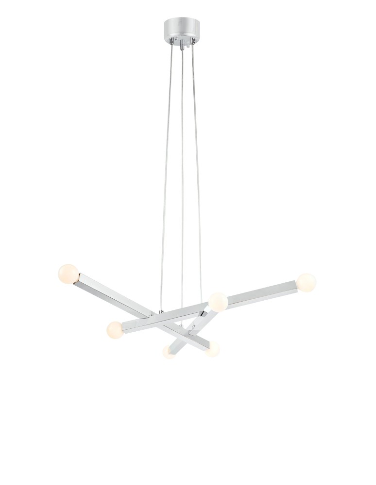 Markslojd STACK Pendant 6L Chrome 109156