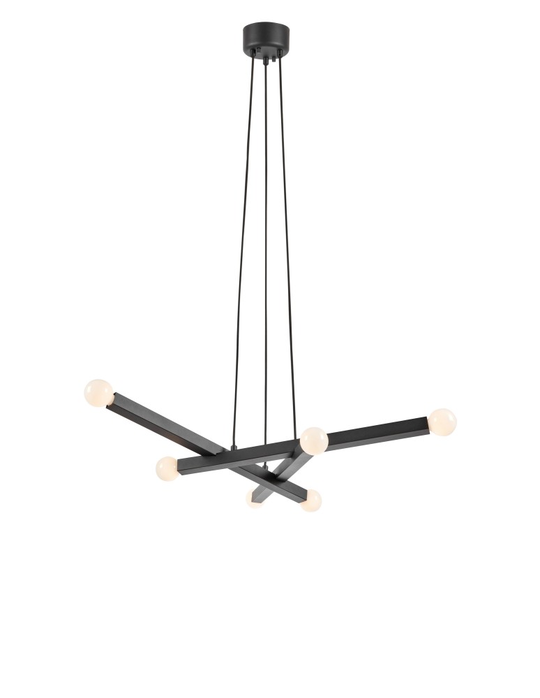 Markslojd STACK Pendant 6L Black 109155