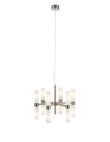Markslojd ELARA Pendant 12L Steel/White 109154