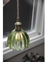 Markslojd GOTA Pendant 1L Antique Brass/ Green 109138