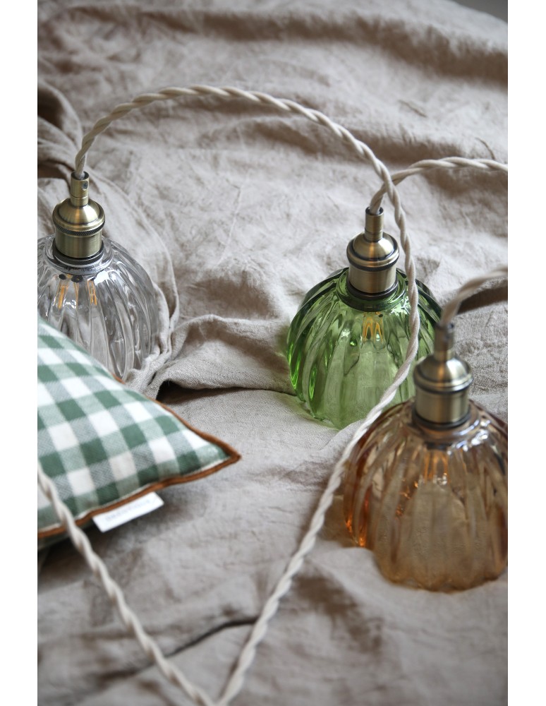 Markslojd GOTA Pendant 1L Antique Brass/ Clear 109136