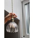 Markslojd GOTA Pendant 1L Antique Brass/ Clear 109136