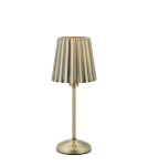 Markslojd CELIA Rechargeable Table Antique Brass B/O 109127