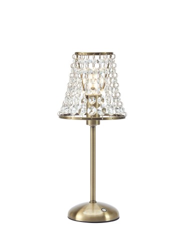 Markslojd LIORA Rechargeable Table Antique Brass/Clear B/O 109125 - product 2