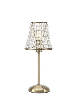 Markslojd LIORA Rechargeable Table Antique Brass/Clear B/O 109125 - product 2