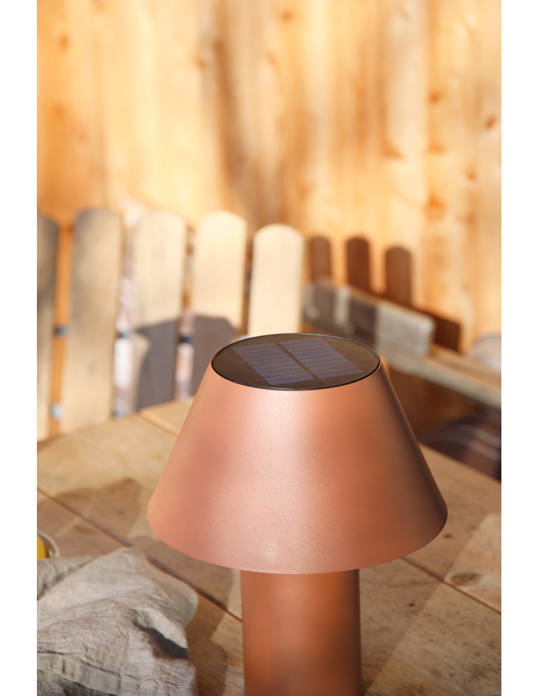 Markslojd VIVO Solar Table Brown 109124