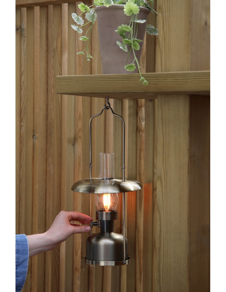 Markslojd FANOS Table Wireless Brass Antique B/O 108894