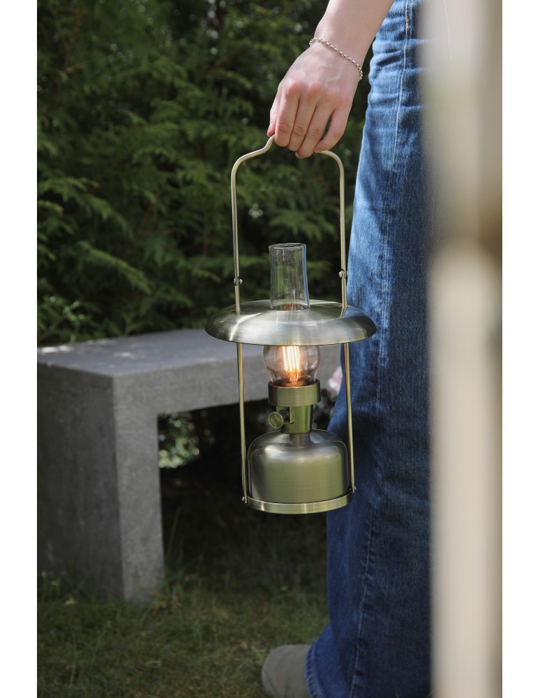 Markslojd FANOS Table Wireless Brass Antique B/O 108894
