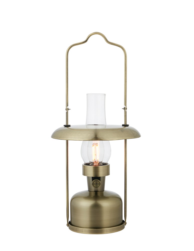 Markslojd FANOS Table Wireless Brass Antique B/O 108894