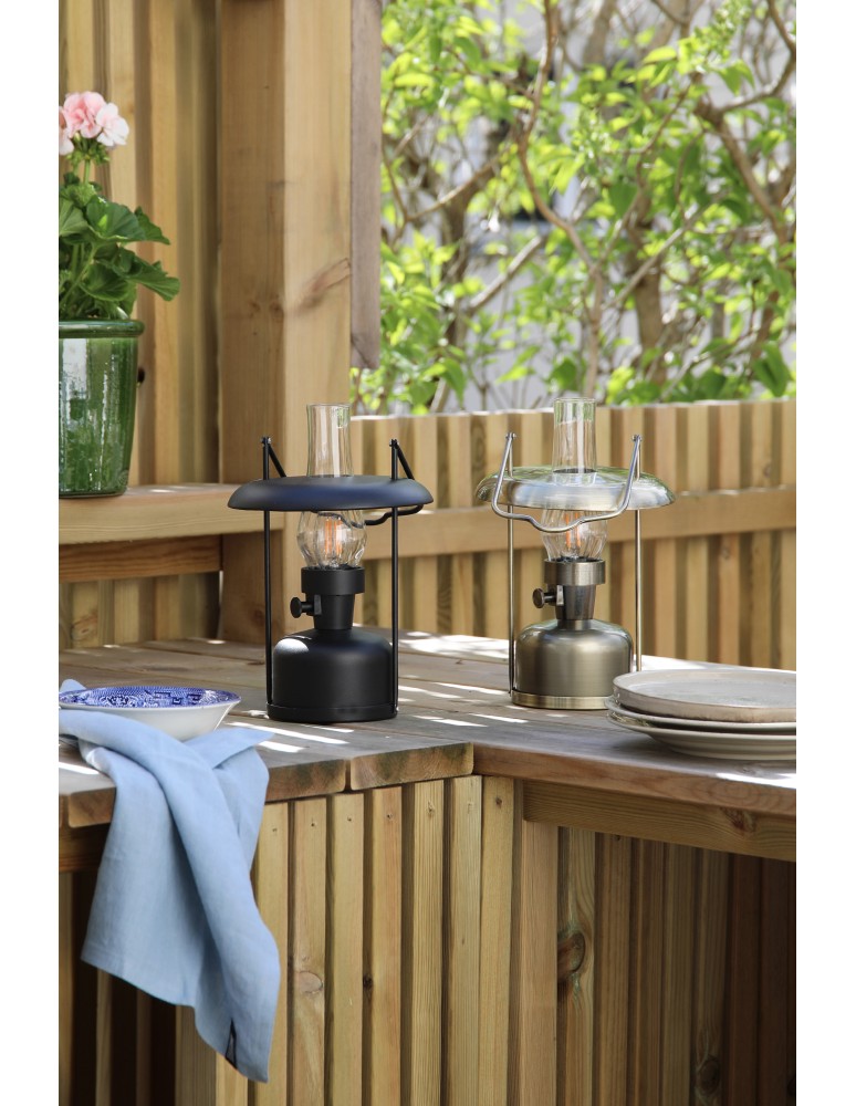 Markslojd FANOS Wireless Table Black B/O 108893