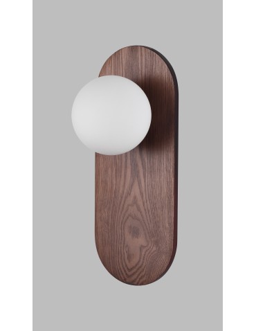 Maxlight W0476 Point Kinkiet ciemne drewno