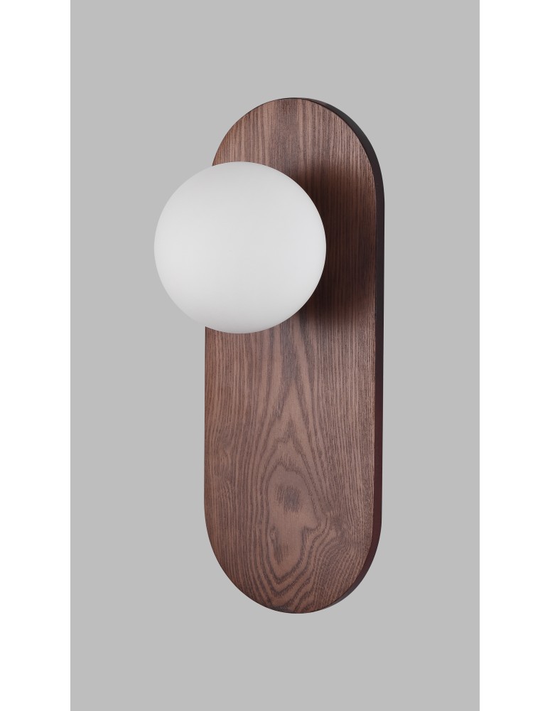 Maxlight W0476 Point Kinkiet ciemne drewno