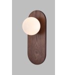 Maxlight W0476 Point Kinkiet ciemne drewno