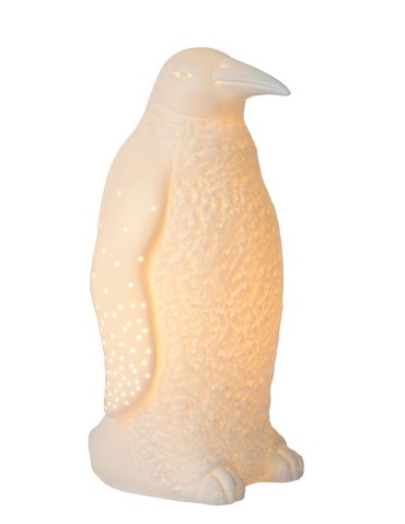 Lucide PINGUIN  Biurkowa 1xE14 biały 13532/01/31